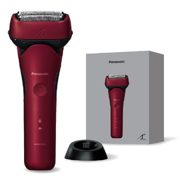 パナソニック シェーバー ラムダッシュ 3枚刃 ES-L341D-R レッド ESL341DR (納期目安1-2週間)