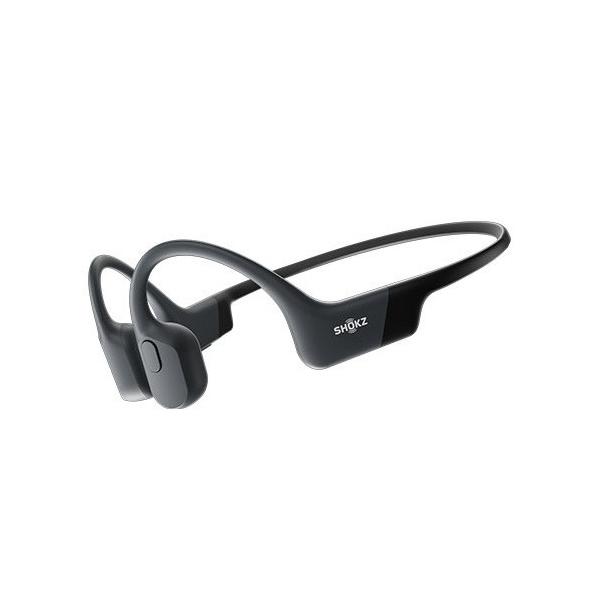 Shokz ショックス 骨伝導イヤホン OpenRun SKZ-EP-000003 Black SKZEP000003 (納期目安2-3週間) (新品) マラソン ジョギング｜デジ倉 店