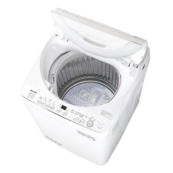 SHARP 7kg全自動洗濯機 ES-GE7K-W ホワイト系 ESGE7KW ※配送エリア内送料標準設置無料｜デジ倉 店