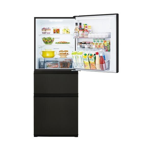【期間限定特別価格】東芝 326L 3ドア冷凍冷蔵庫 VEGETA GR-Y33SC(KZ) マットチャコール GRY33SCKZ ※配送エリア内送料標準設置無料