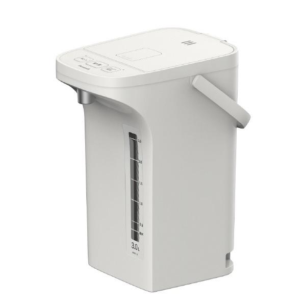 ピーコック 明かりポット 3.0L (電動給湯式) 早沸き印字機 WMR-30 アッシュホワイト WMR30 (納期標準尺度1-2週)