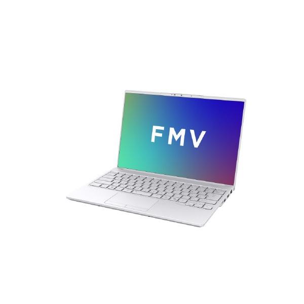 富士通 万覚え帳マイコン 14型WUXGA/SnapdragonX/Qualcomm Adreno GPU/記憶装置16GB/約512GB SSD/無線LAN7 NoteU しろがね色白いこと FMVUQSL1WA (納期引き合い1-2週)