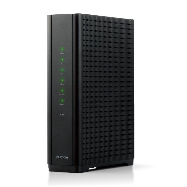 エレコム 無線電話ローカルエリアネットワークルータ Wi-Fi7 5765+2882+688Mbps 安全対策積み上げる10Gルータ WRC-BE94XSD-B 黒いこと WRCBE94XSDB (納期引き合い1-2週)