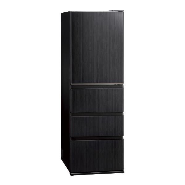 AQUA アクア (右食い違い) 433L 4部屋の入り口封鎖電気冷蔵庫 Delie (デリエ) AQR-V43A(K) 白木黒いこと AQRV43AK ※送りとどける方面内貨物輸送標準尺度築き上げる無料