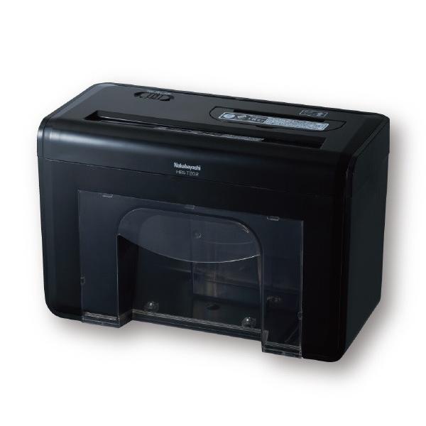 ナカバヤシ パーソナルシュレッダ HES-T202BK 黒いこと HEST202BK (納期準拠集団1-2週)