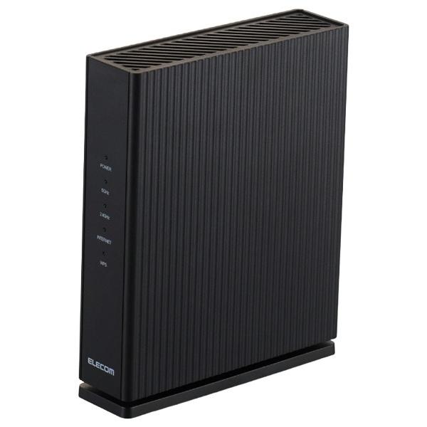 エレコム Wi-Fi6 2402+574Mbps 1Gルータ WRC-X3000GS4-B 黒いこと WRCX3000GS4B (納期準拠集団3週~)