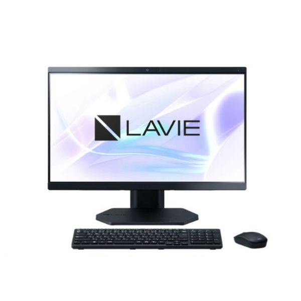 NEC 23.8型高性能デスクトップパソコン LAVIE PC-A2375LAB-E6 ファインブラック PCA2375LABE6 (納期目安1-2週間) PC-A2375LABベースのオリジナルモデル