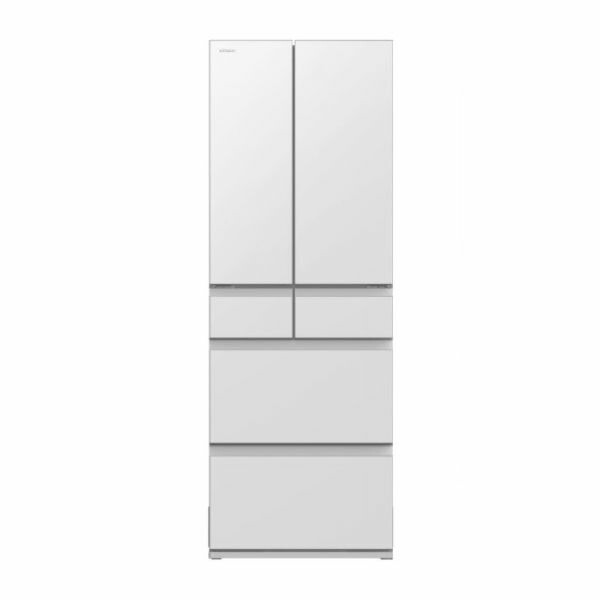 日立 540L 真空氷温ルームで鮮度長持ち 6ドア冷凍冷蔵庫 ナチュラルホワイト RHZC54YXW ※配送エリア内送料標準設置無料｜デジ倉 店