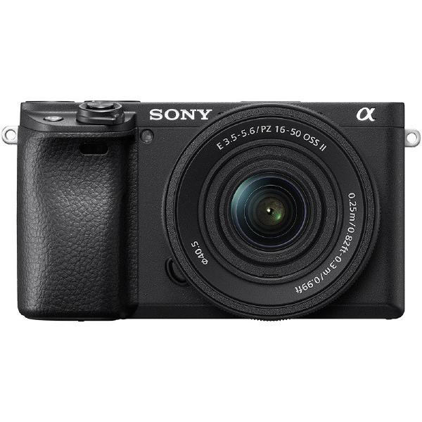 SONY 鏡鑑受け答え一眼写真機 α ILCE-6400KB 黒いこと ILCE6400KB (納期準拠集団2-3週)