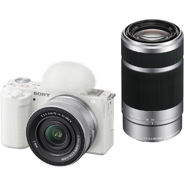 【継続期間押さえる人並み外れた通貨価値】SONY 鏡鑑受け答え一眼写真機 α VLOGCAM ZV-E10XW 白いこと ZVE10XW (納期準拠集団2-3週)