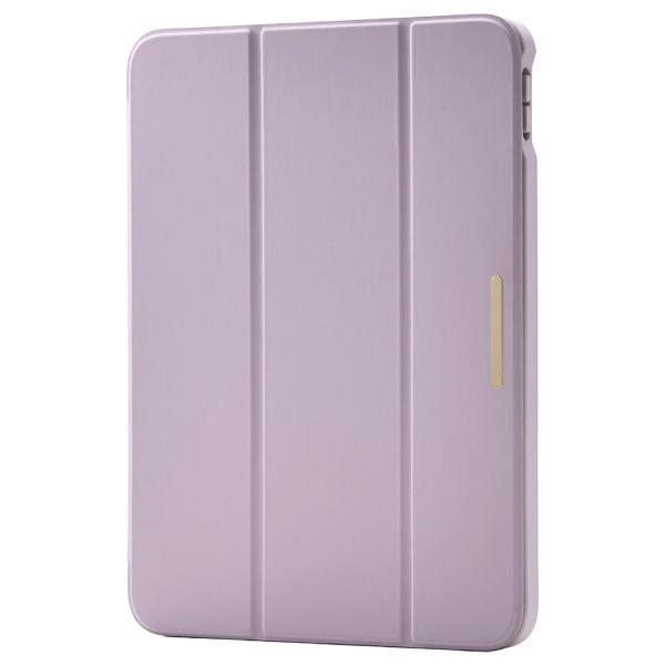 エレコム iPad(A16) フラップケース 薄型軽量 CHIC STYLE スリープ対応 ラベンダー TB-A25RWVJM3PU (納期目安2-3週間) TBA25RWVJM3PU