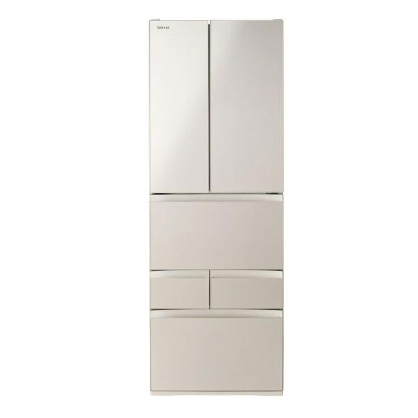東芝 462L 6部屋の入り口電気冷蔵庫 GR-A460FH(EC) 繻子ゴールド GRA460FHEC ※送りとどける領域内貨物輸送標準尺度据え付ける無料