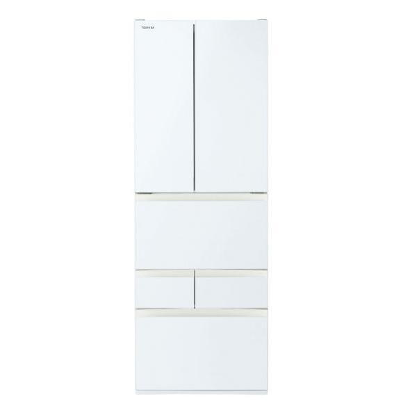 東芝 462L 6部屋の入り口電気冷蔵庫 GR-A460FH(EW) グランホワイト GRA460FHEW ※送りとどける領域内貨物輸送標準尺度据え付ける無料