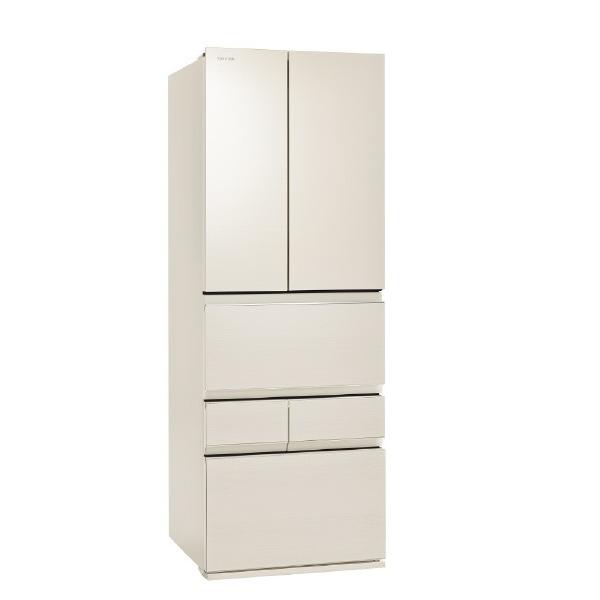 東芝 461L 6部屋の入り口電気冷蔵庫 VEGETA GR-Y460FZ(UC) グレインアイボリー GRY460FZUC ※送りとどける領域内貨物輸送標準尺度据え付ける無料