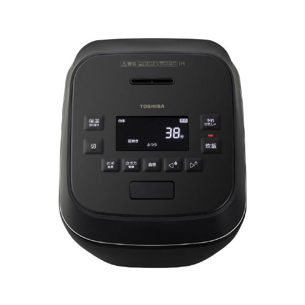 東芝 無意味さ翦断応力IHジャー炊飯器 (5.5合炊き) 炎匠炊き RC-10SGA(A) グランブラック RC10SGAA (納期引き合い1-2週)