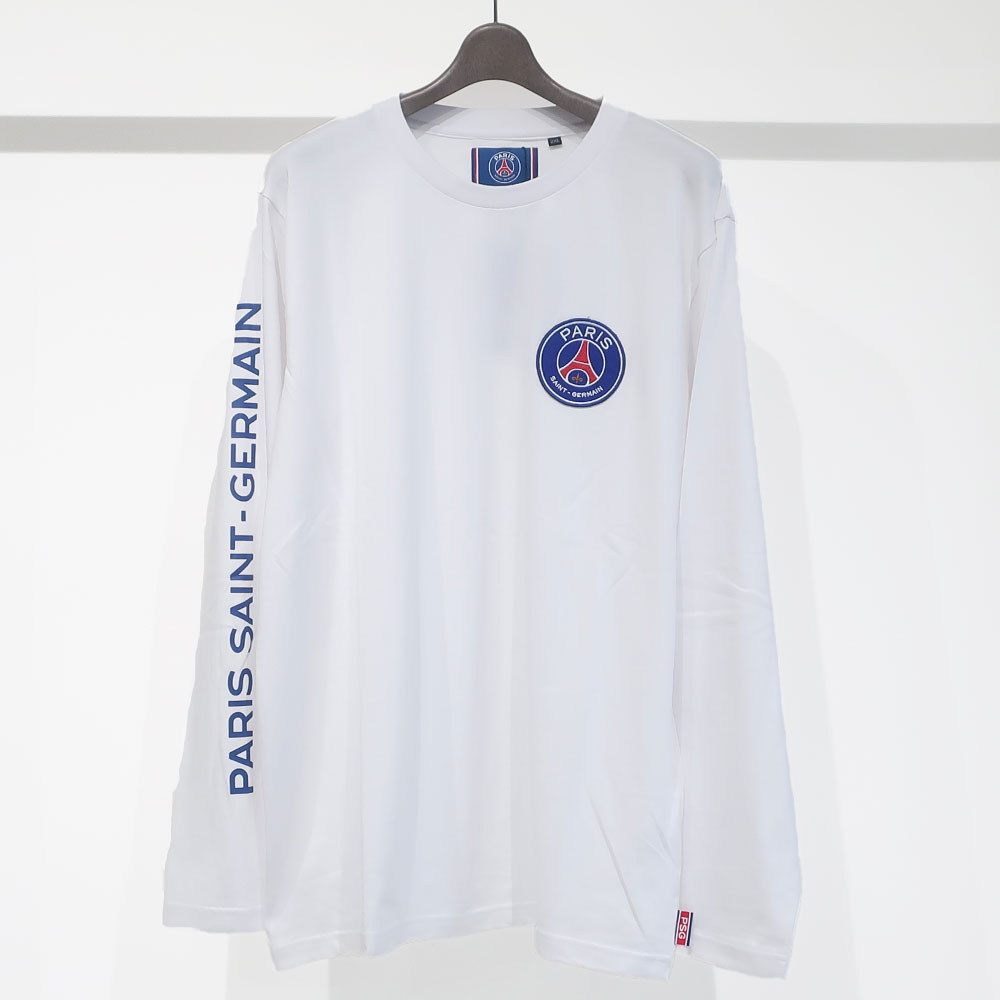 Paris Saint Germain フランスの首都サンジェルマン ジャージー ブランド 長袖 Xl 2xl 仰仰しいサイズ ユニ性衝動 メンズ 印刷 カットソー 海軍 白色 日本準縄替玉店屋商物 Silk Music Com