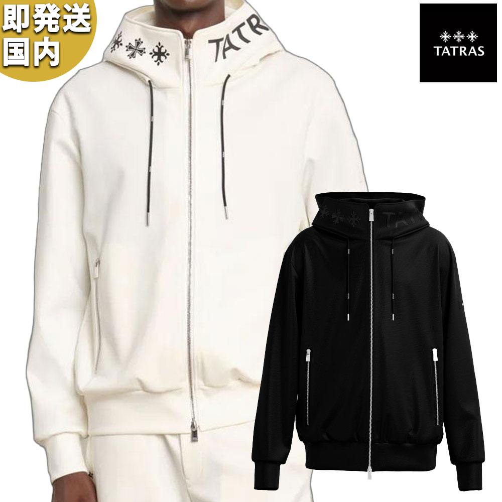 2026春夏新作 TATRAS タトラス メンズ ブランド BARBIO バルビオ MCKZ0405063588 03 04 05 06 パーカー BLACK ブラック IVORY アイボリー｜DEKEE（デケー）店