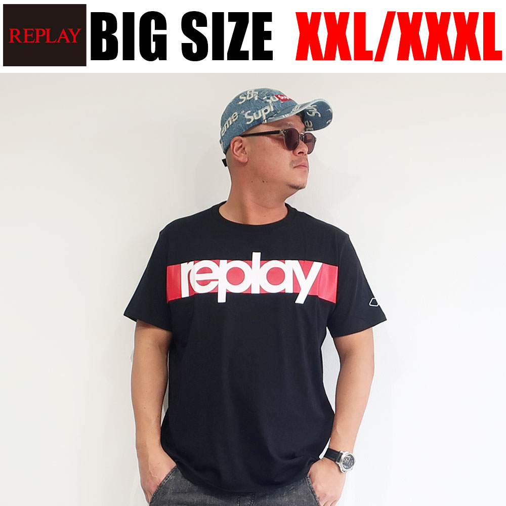 楽天市場】REPLAY リプレイ メンズ 大きいサイズ Tシャツ ブランド