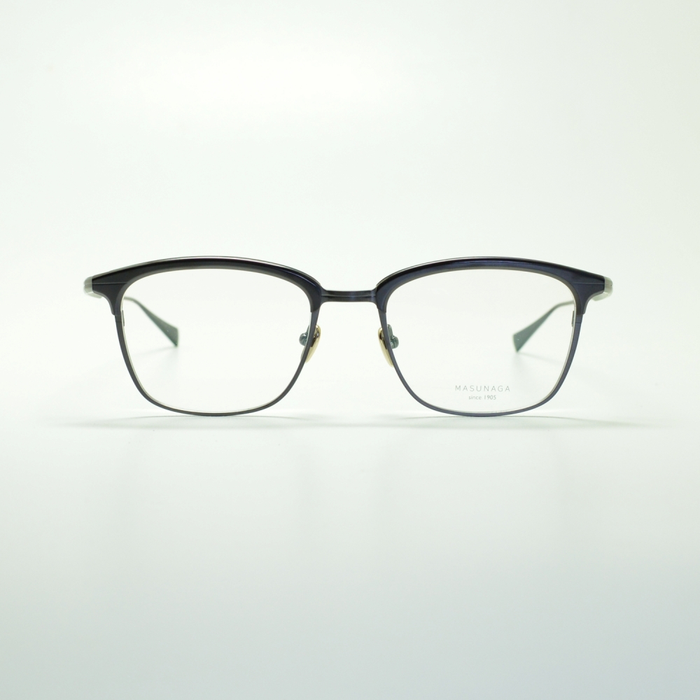 注目ブランド Masunaga Since 1905 Basie Col 29 Blackメガネ 眼鏡 めがね メンズ レディース おしゃれ ブランド 人気 おすすめ フレーム 流行り 度付き レンズ 待望の再入荷 Kweli Shop