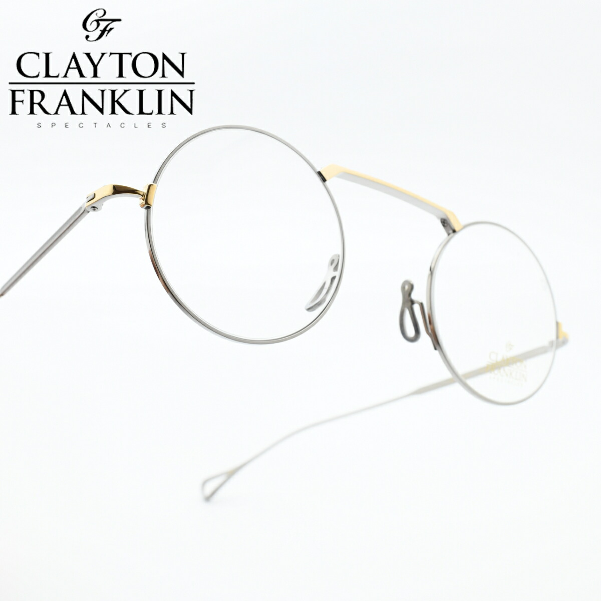 CLAYTON FRANKLIN クレイトンフランクリン660 RU/GP|デコリンメガネ
