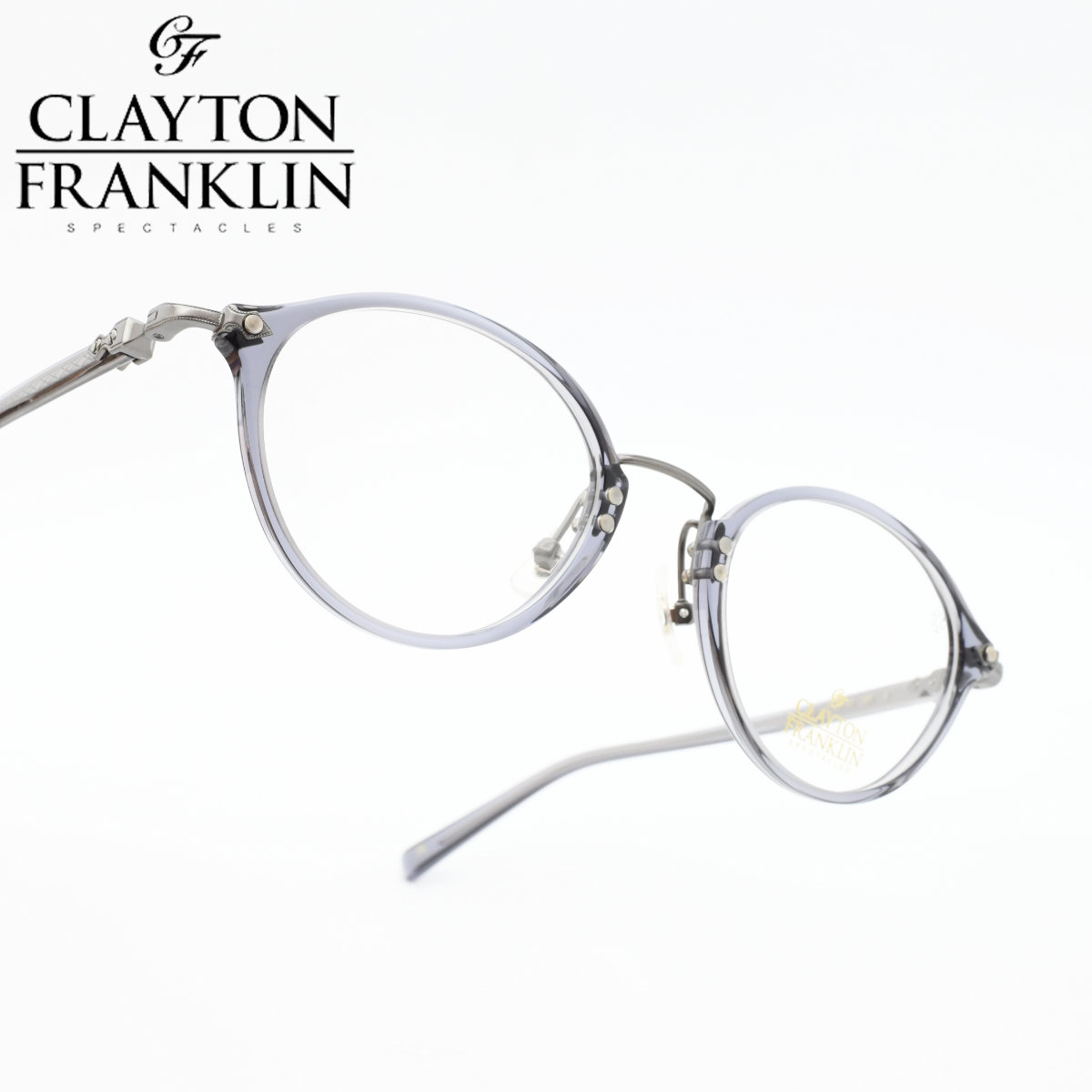 CLAYTON FRANKLIN クレイトンフランクリン595 GRS|デコリンメガネ