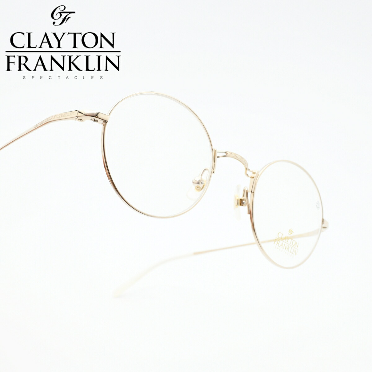 CLAYTON FRANKLIN クレイトンフランクリン636 GP/WTP｜デコリンメガネ 25,857円