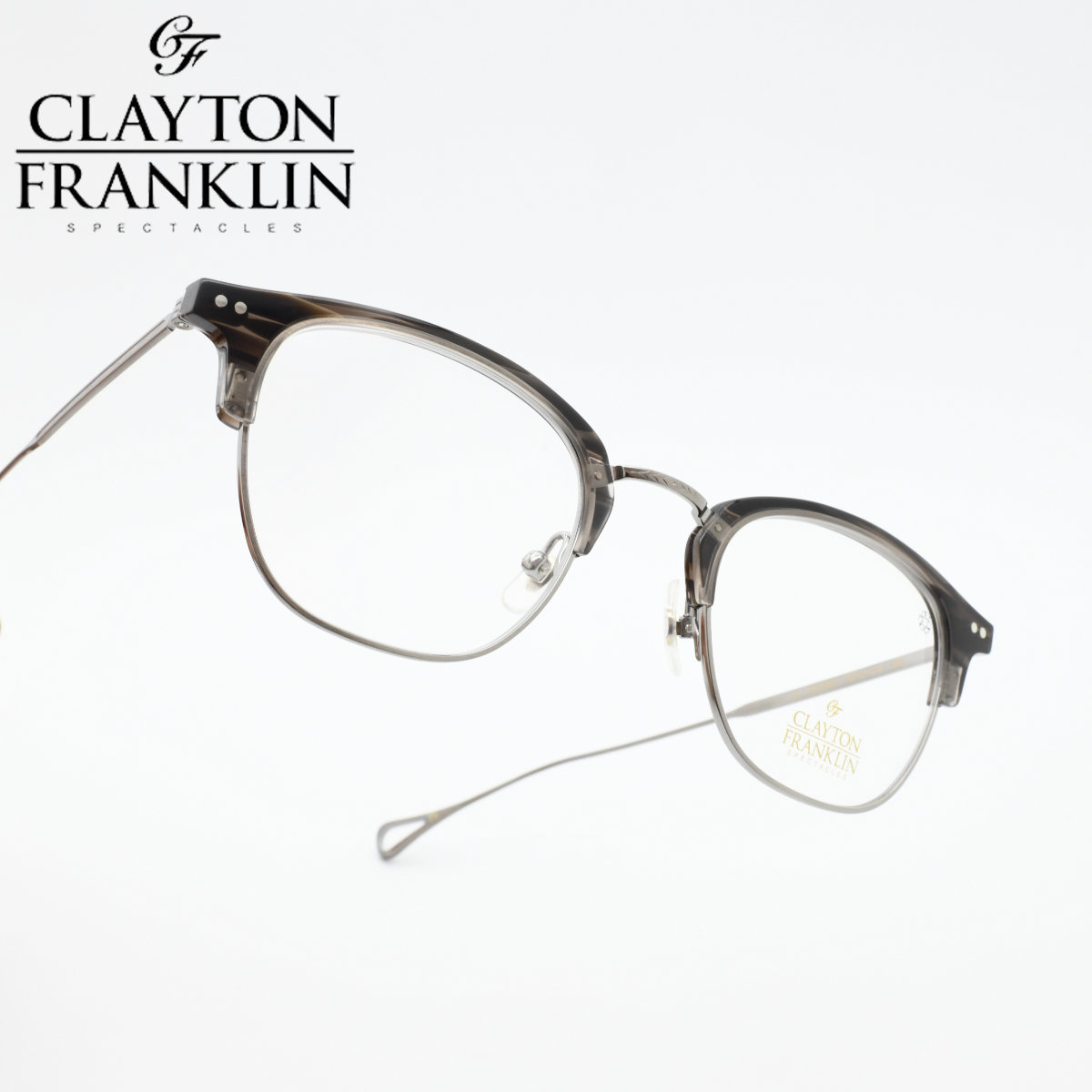 CLAYTON FRANKLIN クレイトンフランクリン666 AS/DBRS|デコリンメガネ