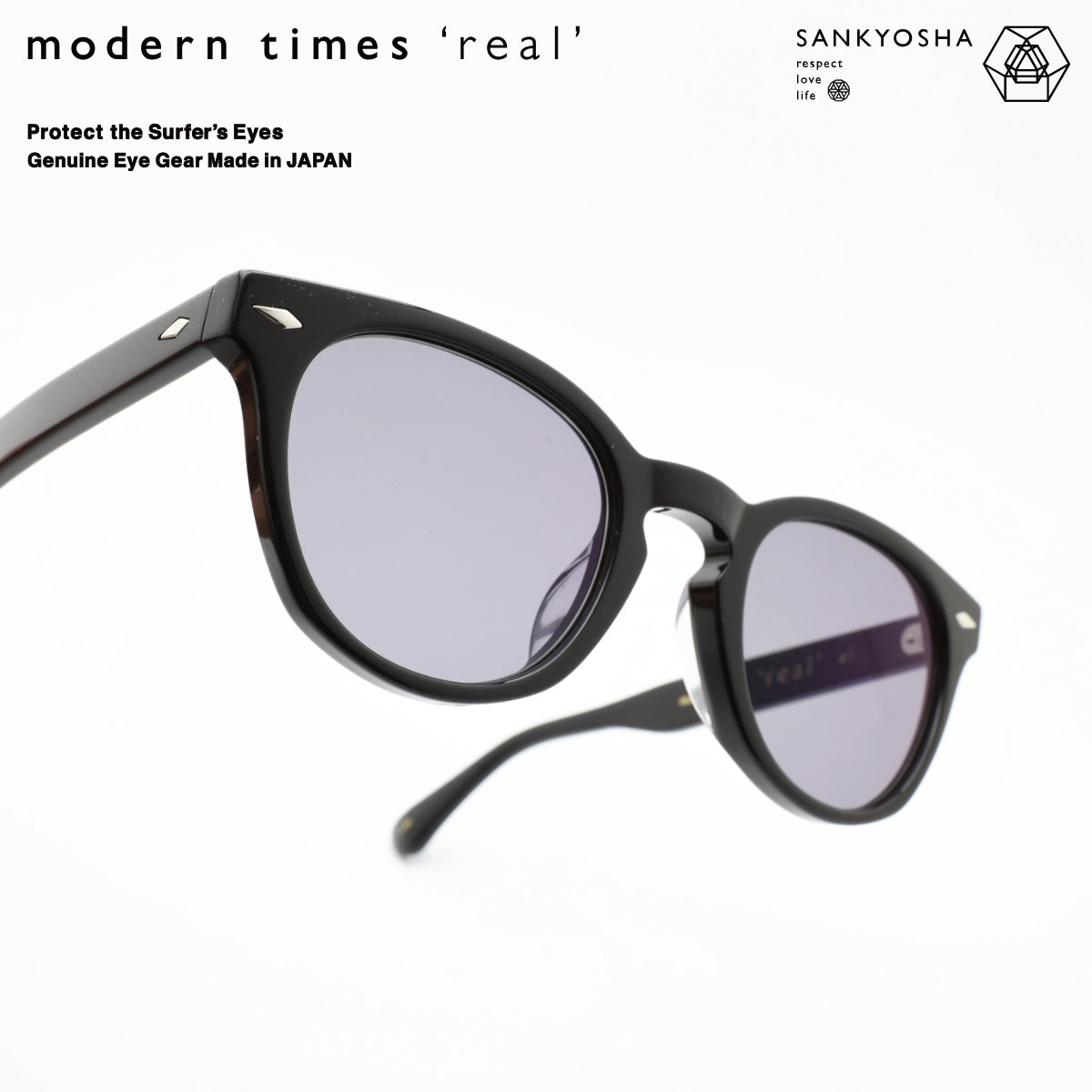 modern times real モダンタイムズ リアルreal 07 col-BK｜デコリンメガネ