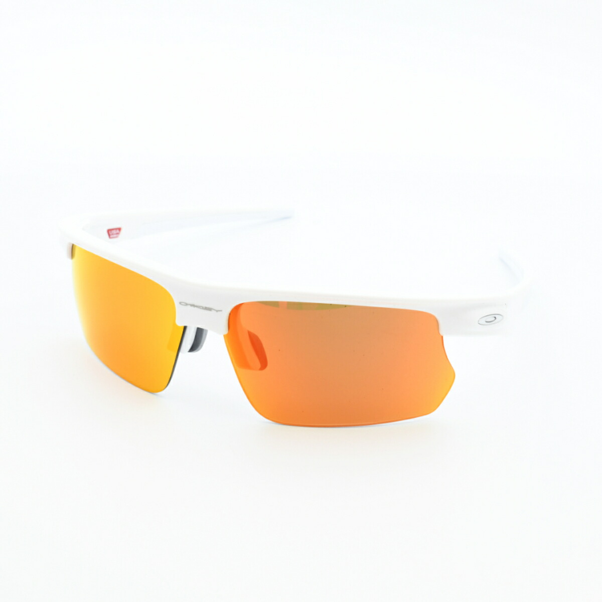 OAKLEY オークリー BISPHAERA バイスフィエラ OO9400-0368 POLISHED WHITE/PRIZM RUBY ハイブリッジフィット
