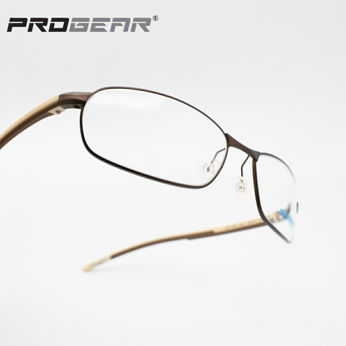 PROGEAR OPTICAL プロギアプチカルOPT-1106 col-2専用のバンドが付属致します｜デコリンメガネ