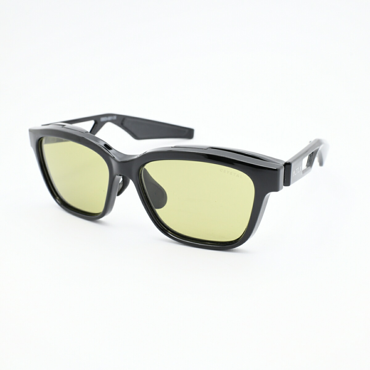 XAZTLAN ザストラン CHEROKEE チェロキー GLOSSY BLACK/Crysyal Amber Green R425