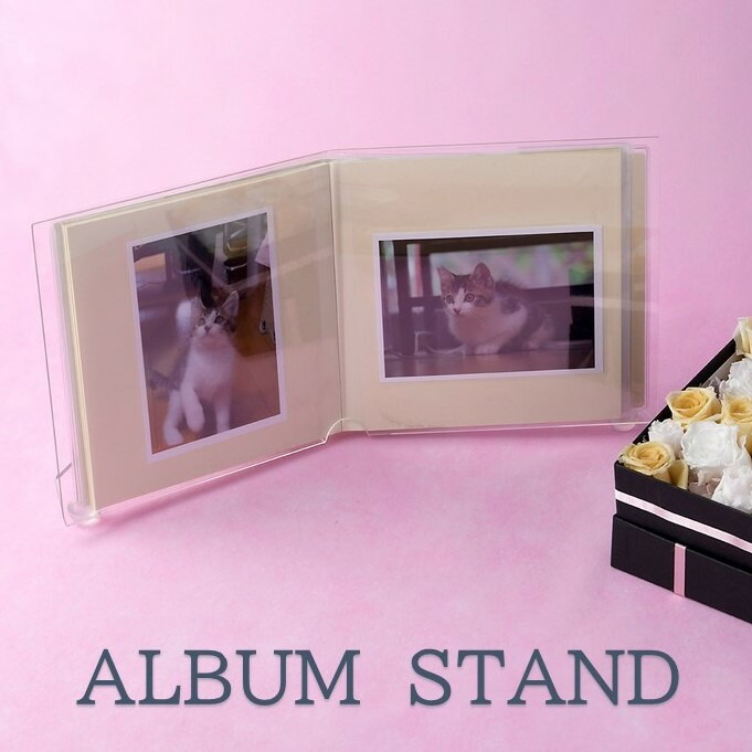 楽天市場】卓上 アルバム型フォトフレーム【ALN16-P】 | おしゃれ 出産