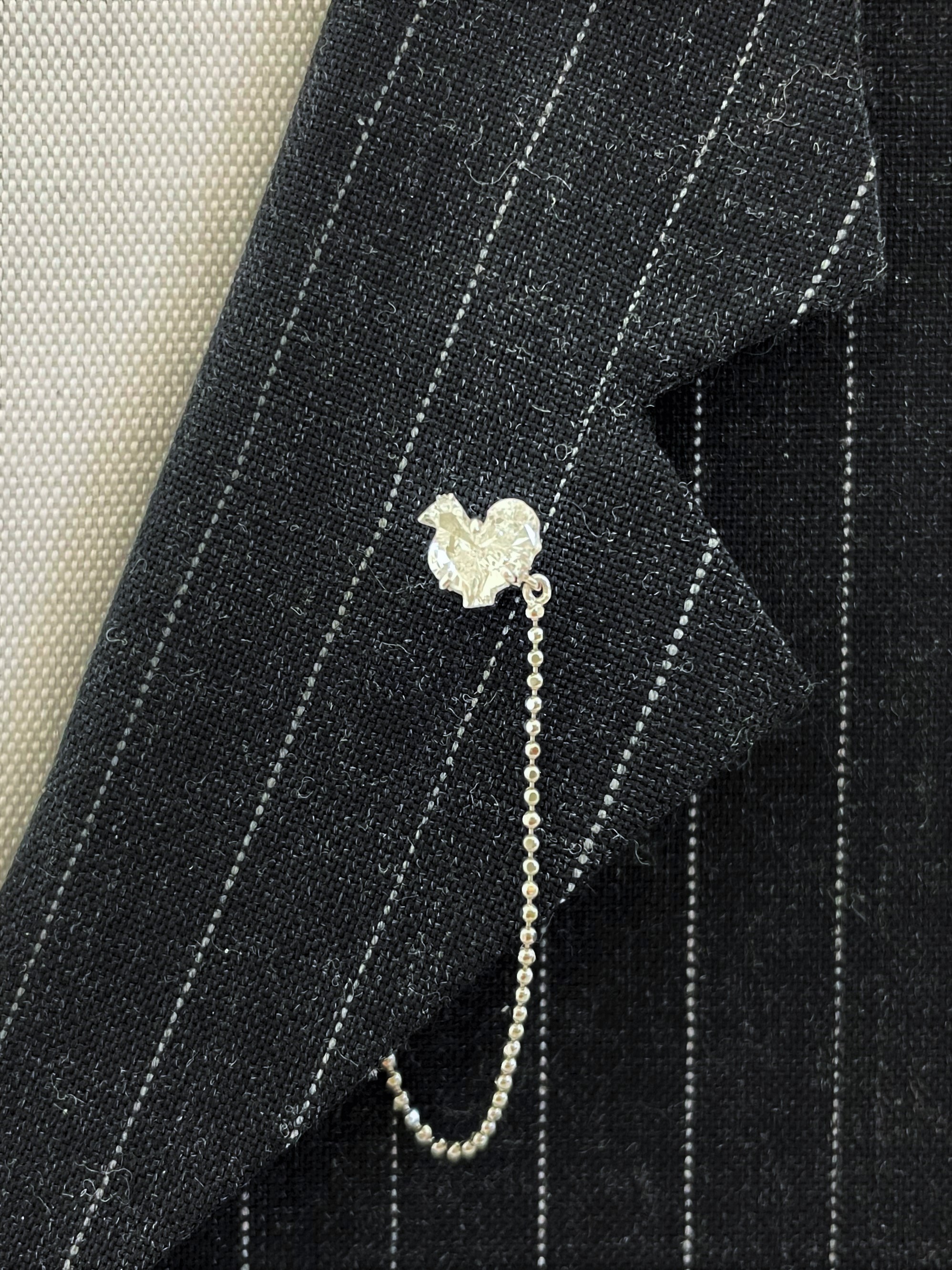 プラチナ900 ブローチ 楽天市場】pt900【1.0ct】ダイヤモンド パヴェ ブローチ【送料