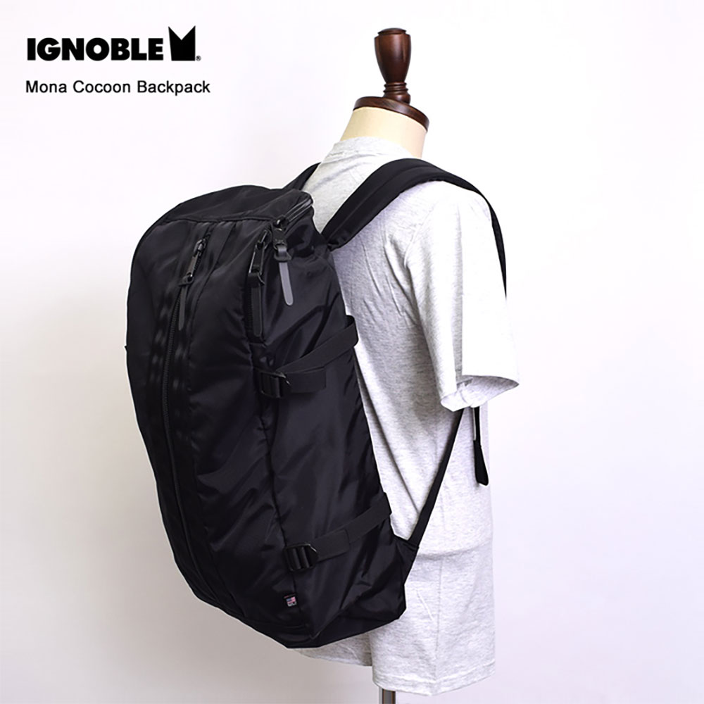 Cocoon Cocoon リュック 鞄 Backpackblackメンズ 定休日除 Ignobleイグノーブル バックパック デリシャス 鞄 アメリカ輸入 バッグ Mona セレクト平日16時まで当日配達