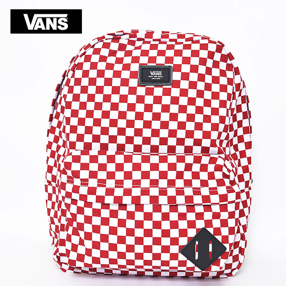 vans old skool ii backpack red