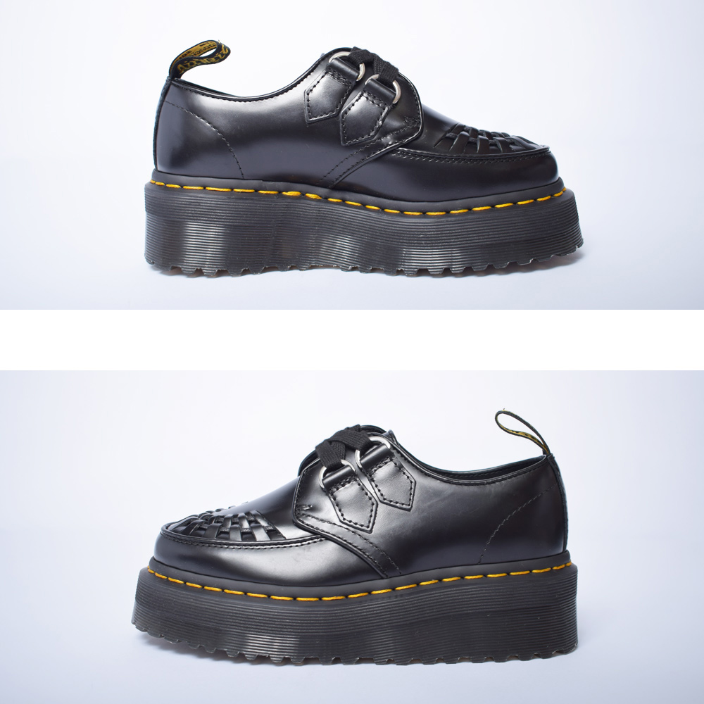 楽天市場 Dr Martens ドクターマーチン Sidney Polished Smoothblack クリーパーシューズ 厚底 メンズ シューズ 靴ブラック デリシャス Usa直輸入 セレクト