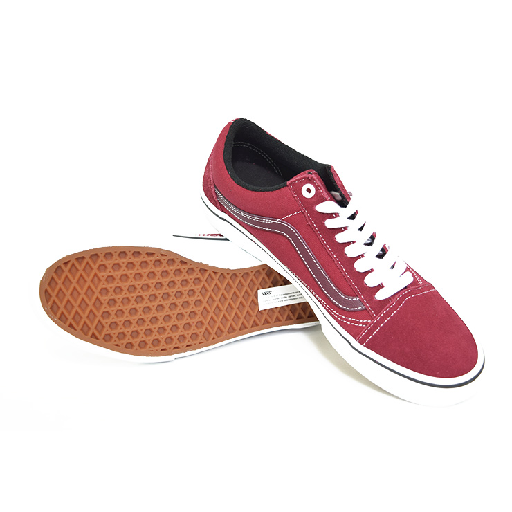 Old Skool Prorumba Red Suede プロ Whiteオールドスクール