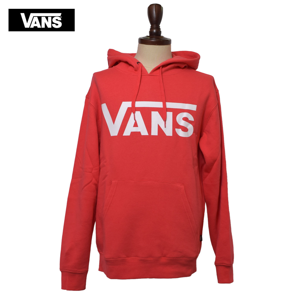 vans red hoodie