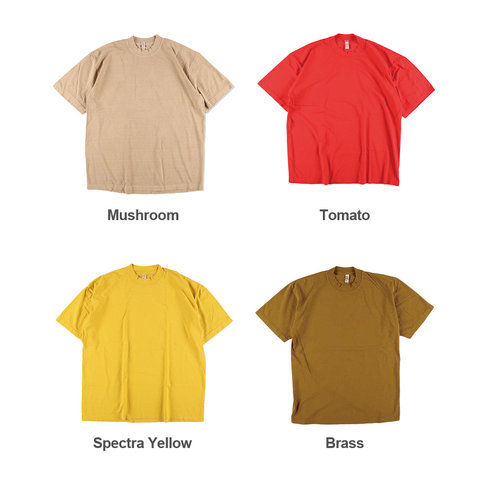 (RSL) ロサンゼルスアパレル tシャツ LOS ANGELES APPAREL 1801GD 6.5oz S/S Garment Dye ...