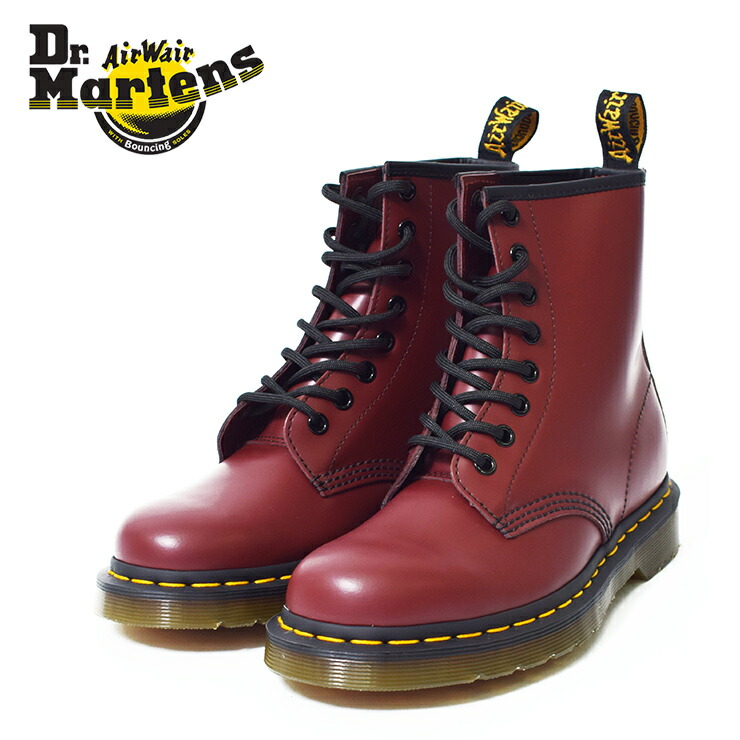 dr martens cherry red