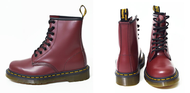 dr martens cherry red smooth 1460