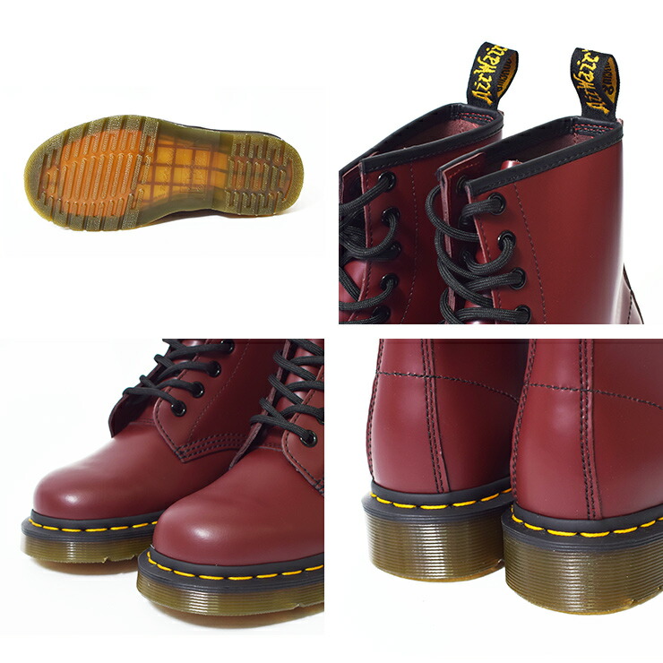 red martens boots