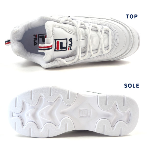 楽天市場 Fila フィラ スニーカー Filaray F5054 レディース フィラレイ 白 ダッドシューズ ダッドスニーカー ホワイト 厚底 シューズベース 楽天市場 Fila フィラ スニーカー Filaray F5054 レディース フィラレイ 白 ダッドシューズ ダッドスニーカー ホワイト 厚底 シューズベース