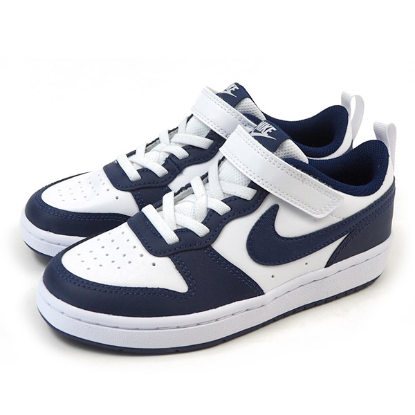 楽天市場 ナイキ Nike スニーカー Nike Court Borough Low 2 Psv ナイキ コート バーロウ Low 2 Psv Bq5451 107 キッズ ジュニア ベルクロ ゴム紐 軽量 面ファスナー マジックテープ バスケシューズ レザー 天然皮革 履きやすい シューズベース