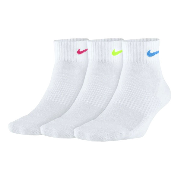 楽天市場 ナイキ Nike 靴下 ナイキ ウィメンズ 3p パーフ クッション Qt 2 Sx7180 946 シューズ関連アイテム レディース 白 ソックス サッカー ランニング ジュニア 3足組 白ソックス シューズベース