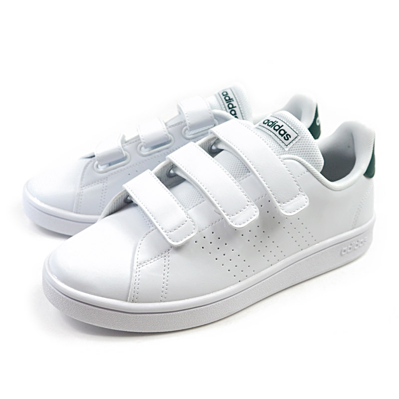 アディダス Adidas スニーカー Advancourt Base Velcro U Gx0723 メンズ レディース アドバンコート ベース ベルクロ 白スニーカー 白 ホワイト コートタイプ マジックテープ Maf Gov Ws