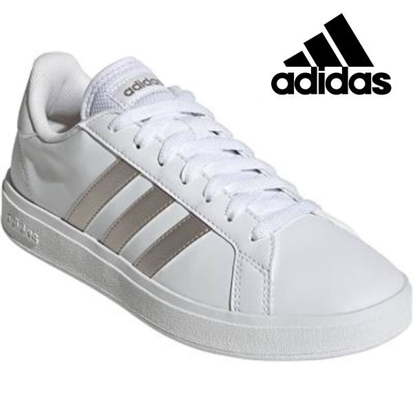 楽天市場】アディダス スニーカー レディース 靴 白 ホワイト 銀色