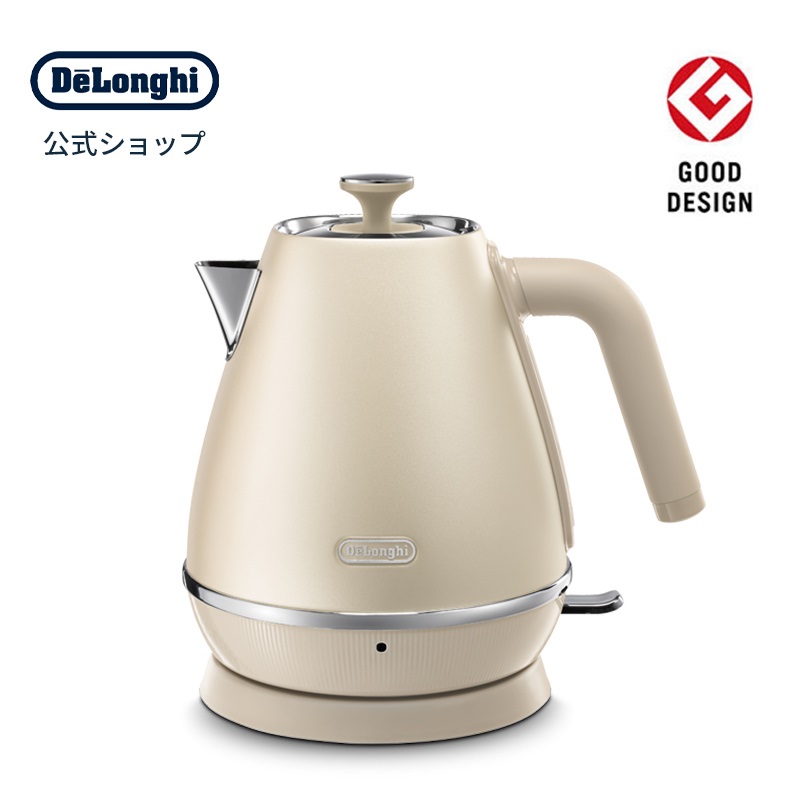 省スペース 洗える おしゃれ デロンギ(DeLonghi) ?電気ケトル ディス