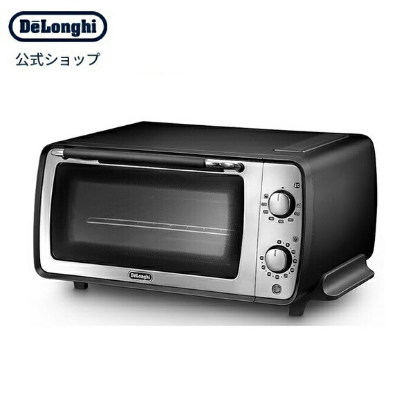 デロンギ 公式 キッチン家電 オーブンの本格機能とトースターの手軽さを兼ね備えたオーブン トースター Delonghi トースター キッチン家電 ディスティンタ おしゃれ 小型 結婚祝い家電 全国送料無料 コレクション オーブン トースター Eoi407j Bk 公式