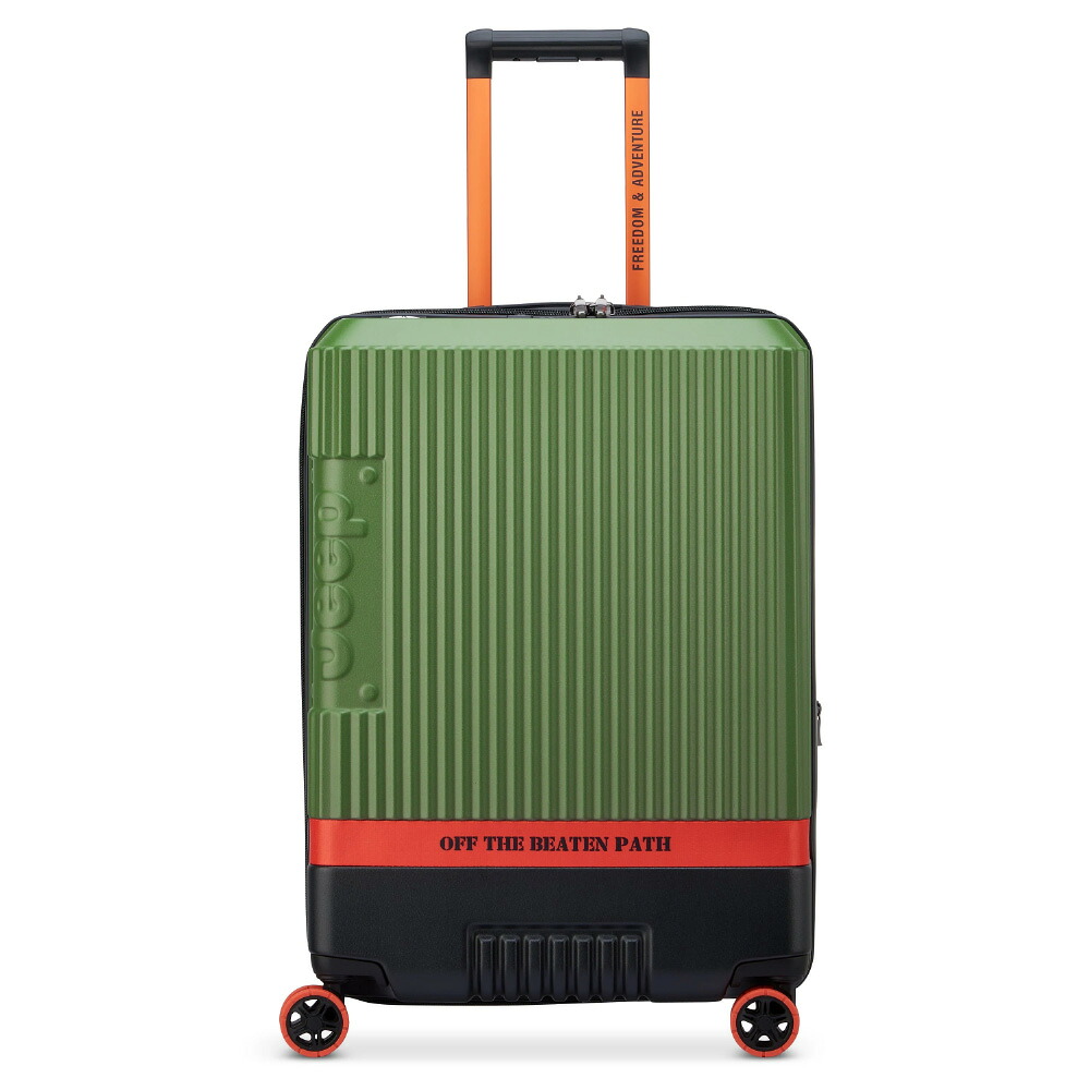 JH001A 66 CM 4 DOUBLE WHEELS EXPANDABLE TROLLEY CASE GREEN グリーン｜DELSEY（デルセー）公式ショップ